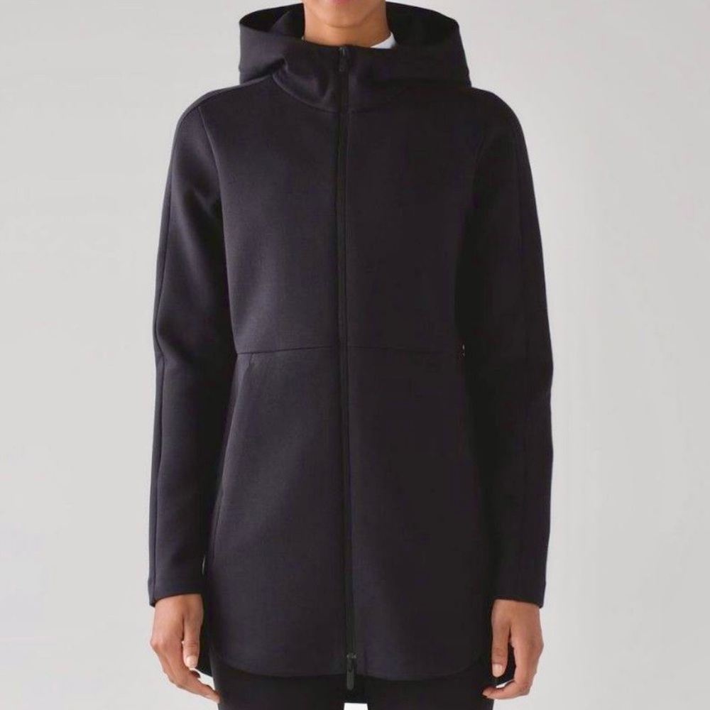 Lululemon Going Places Hooded Jacket Black Size 12